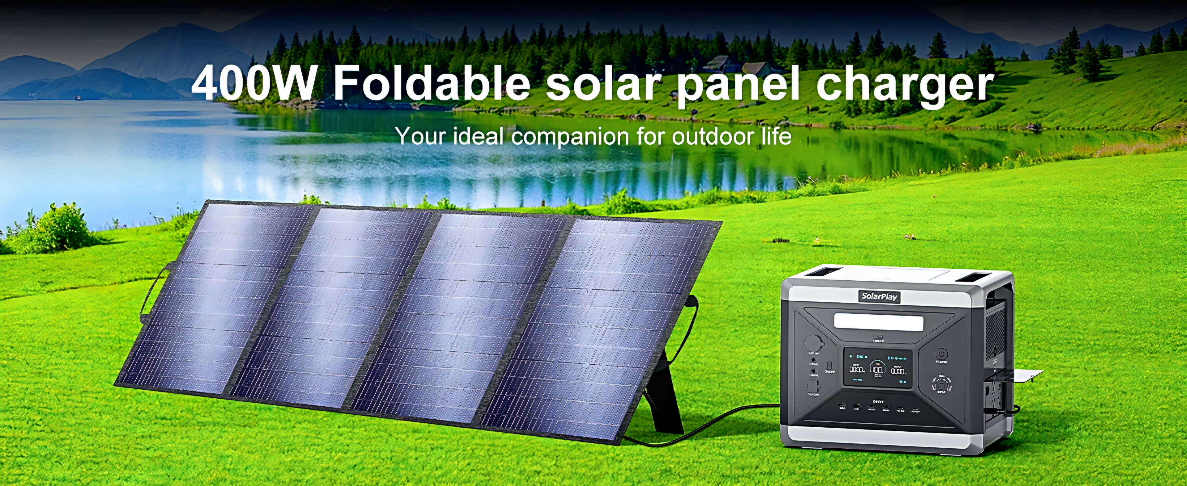 Folding Solar Panels 200w / 400w