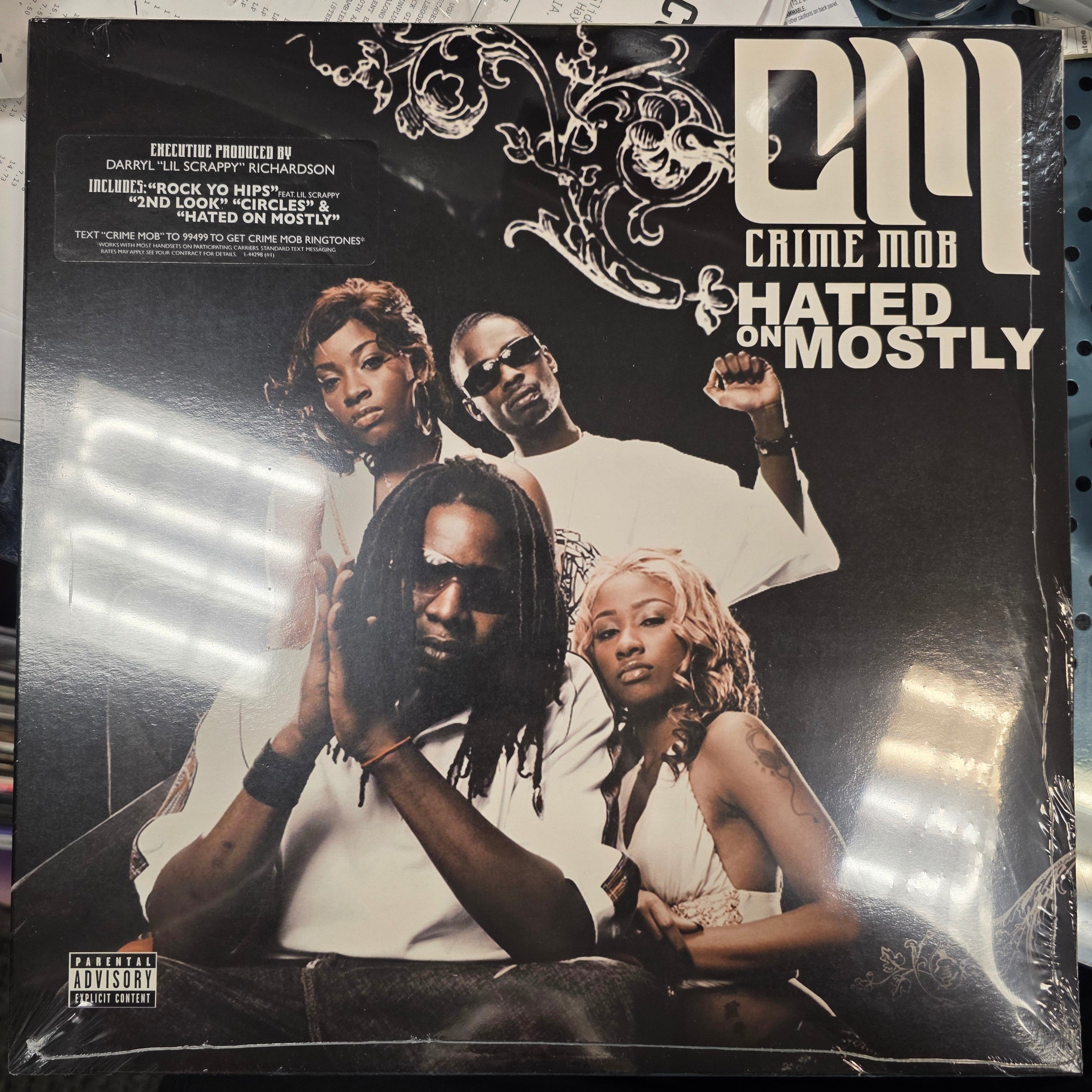 CRIME MOB - Hated On Mostly 2x Vinyl LP Record