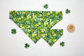 Saint Patrick's Day Dog Bandanas