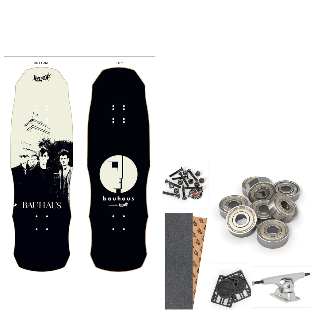WELCOME X BAUHAUS "PORTRAIT"  9.75" COMPLETE SKATEBOARD