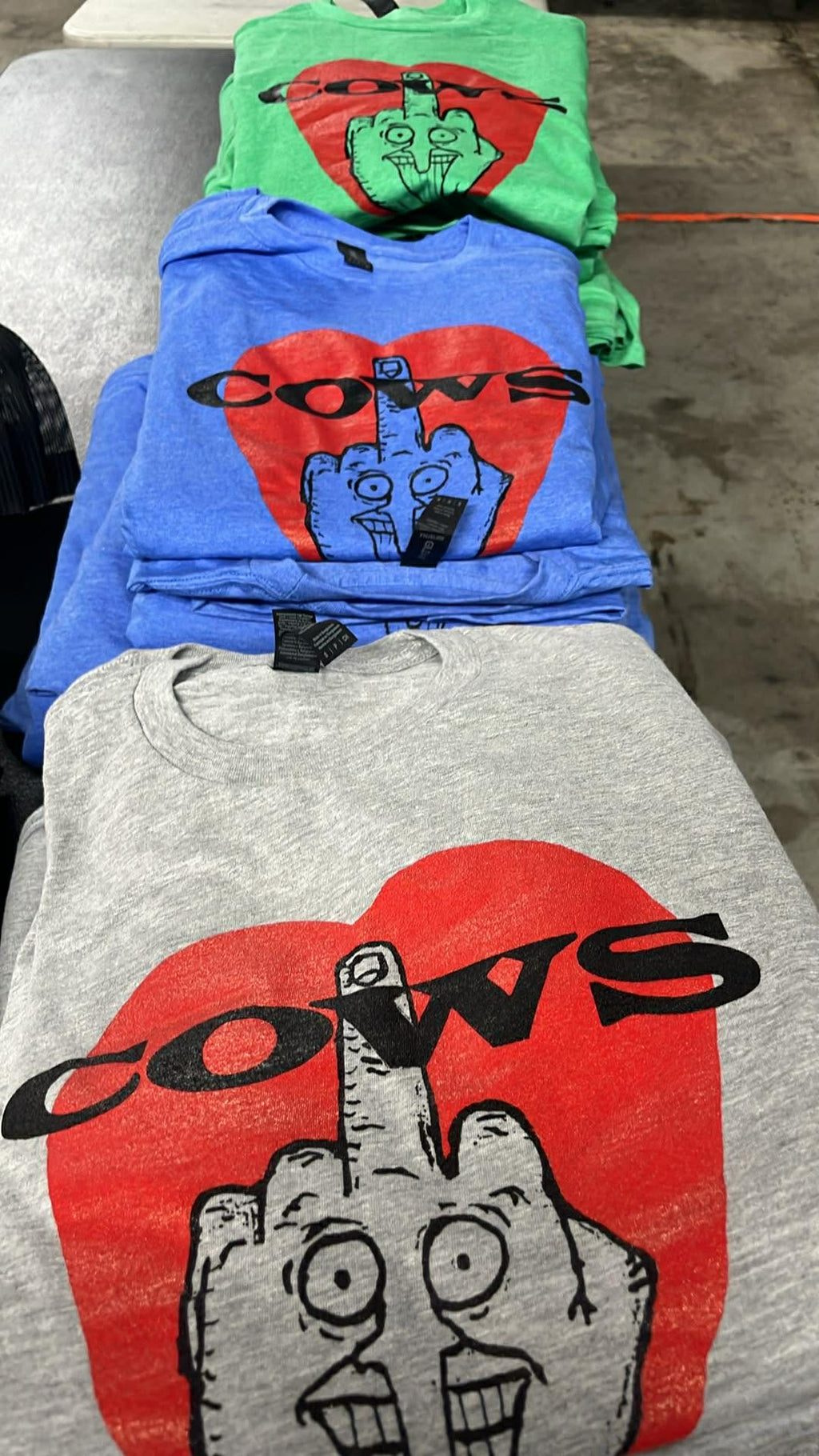 COWS "CUNNING STUNTS" T-SHIRT