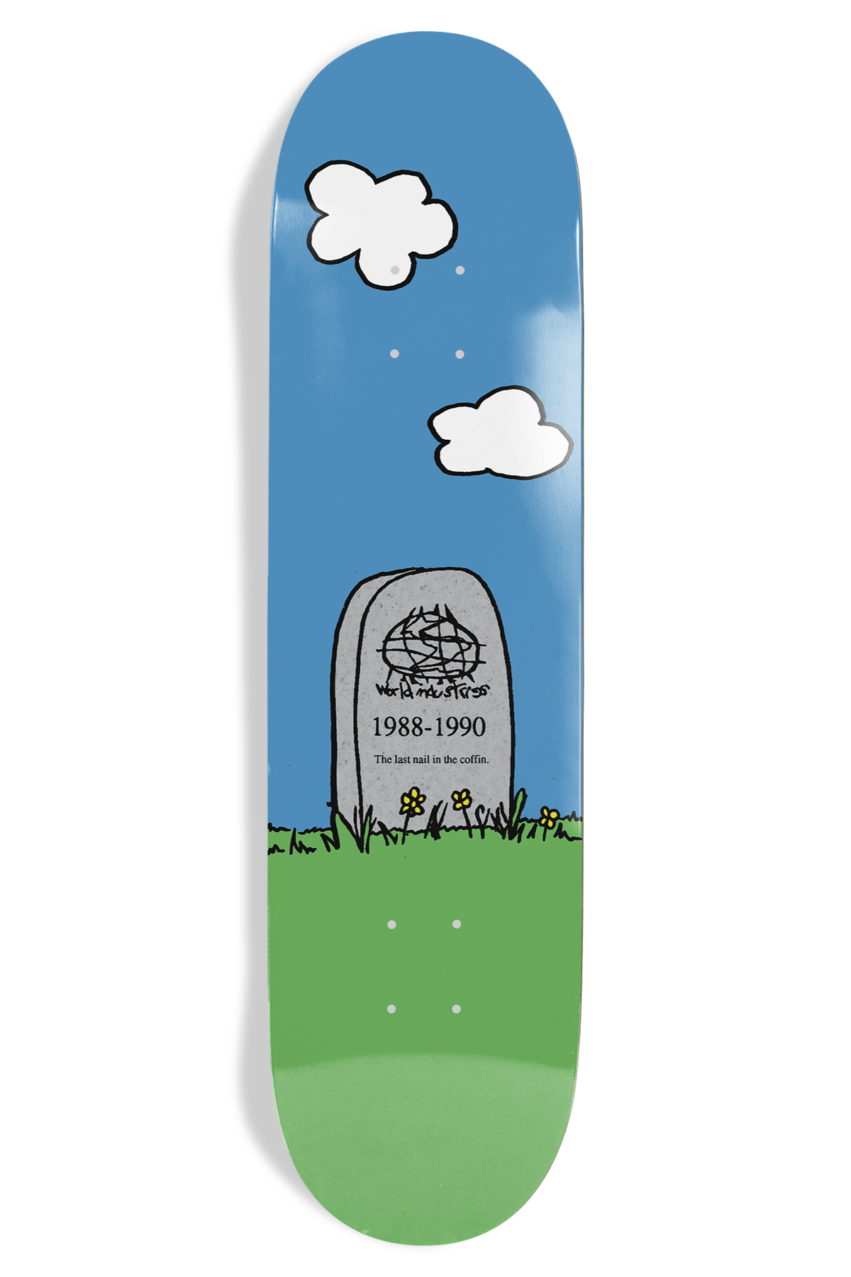 World Industries Skateboarding Is Dead EX7 8" Skateboard Deck