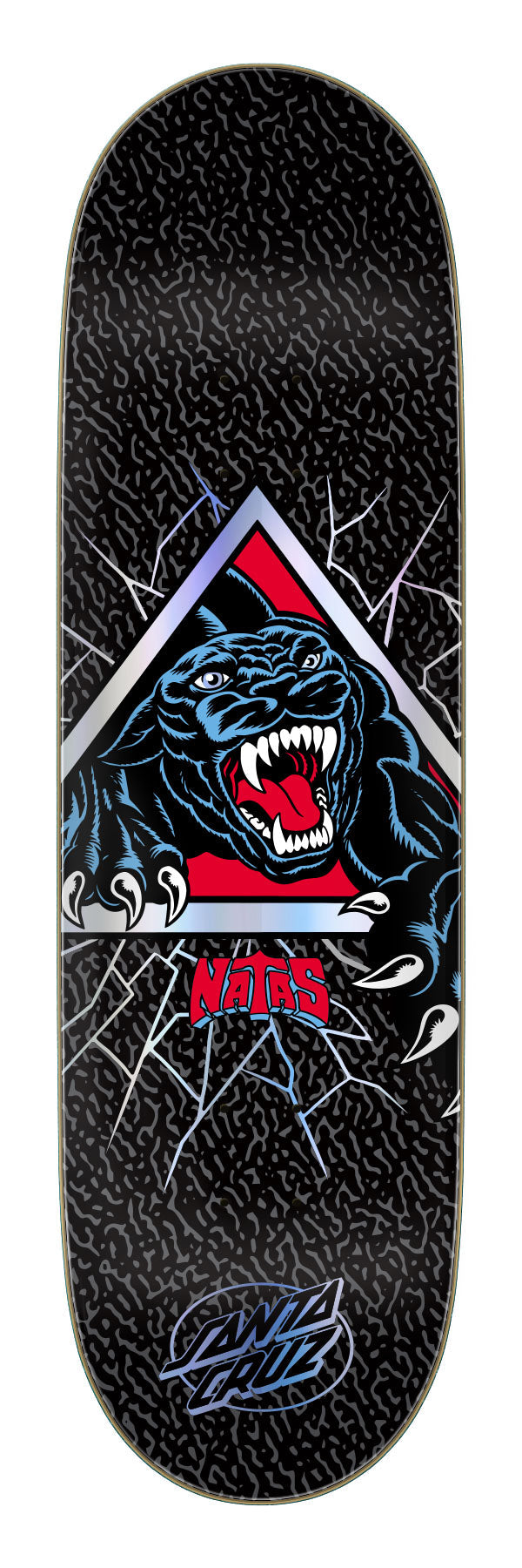 Santa Cruz Natas Shattered Panther VX 9" Complete Skateboard