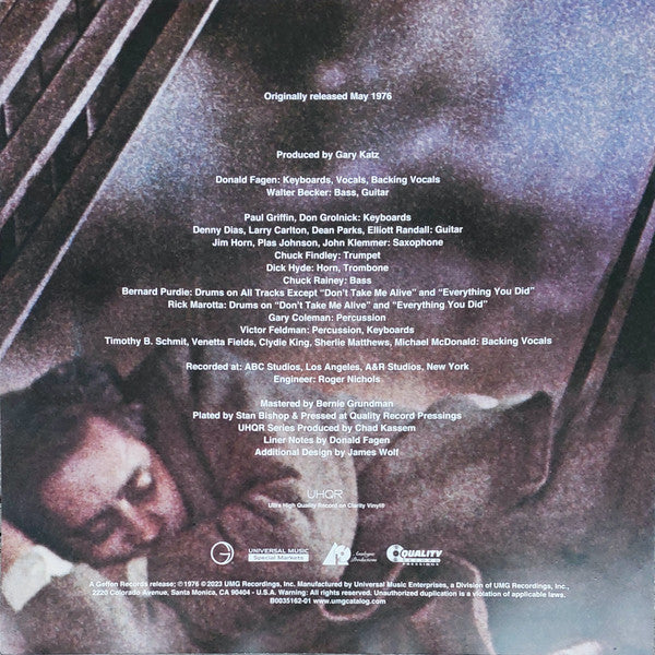 Steely Dan - The Royal Scam (2xVINYL UHQR) | Mint (M) Mint (M)