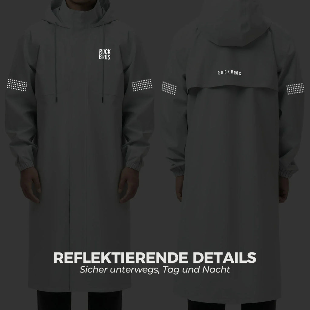 Long Raincoat Waterproof Poncho Jackets