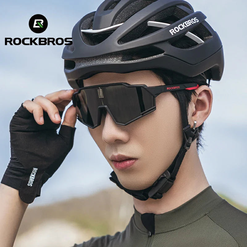 Smart Electronic Color-Changing Cycling Sunglasses