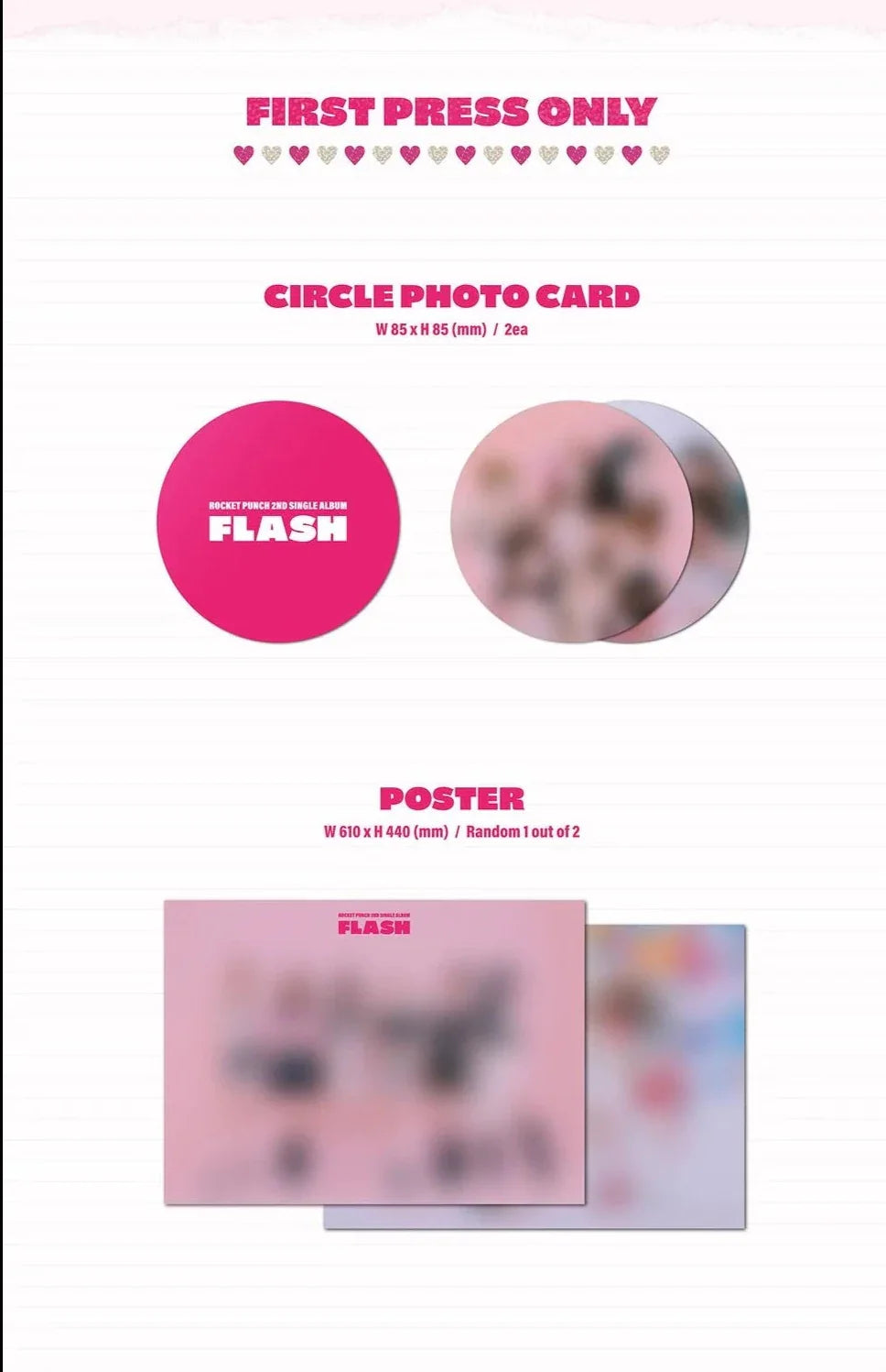 Rocket Punch 2nd Single Album - Flash
