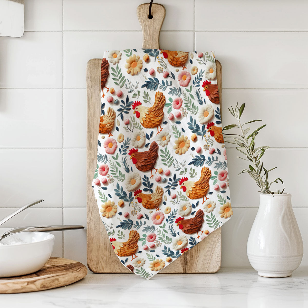 Petals & Peckers Towel