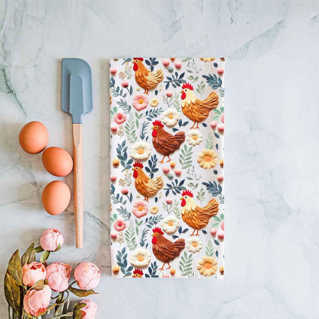 Petals & Peckers Towel