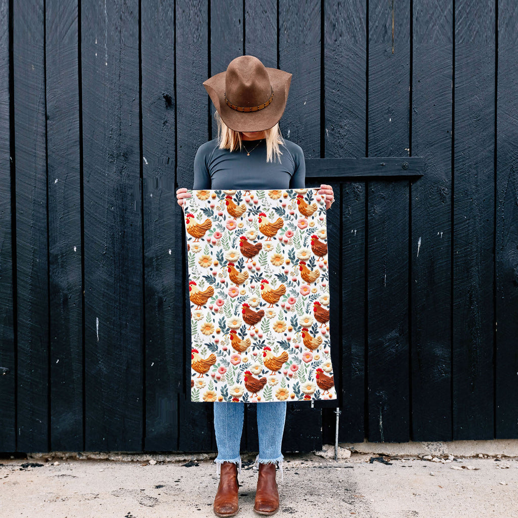 Petals & Peckers Towel