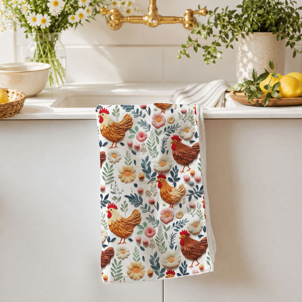 Petals & Peckers Towel