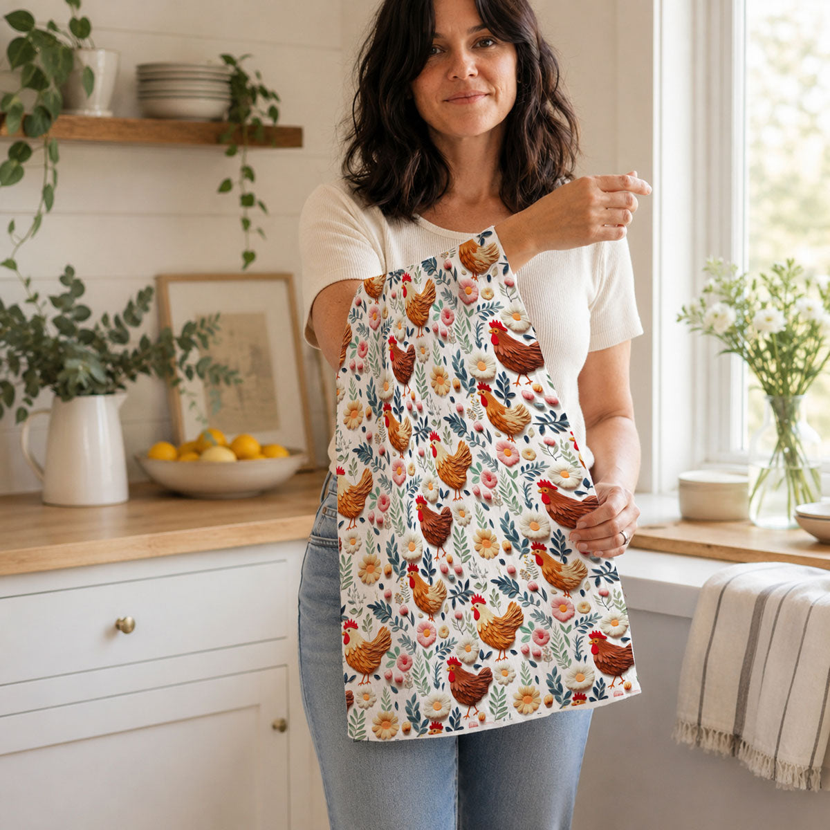 Petals & Peckers Towel