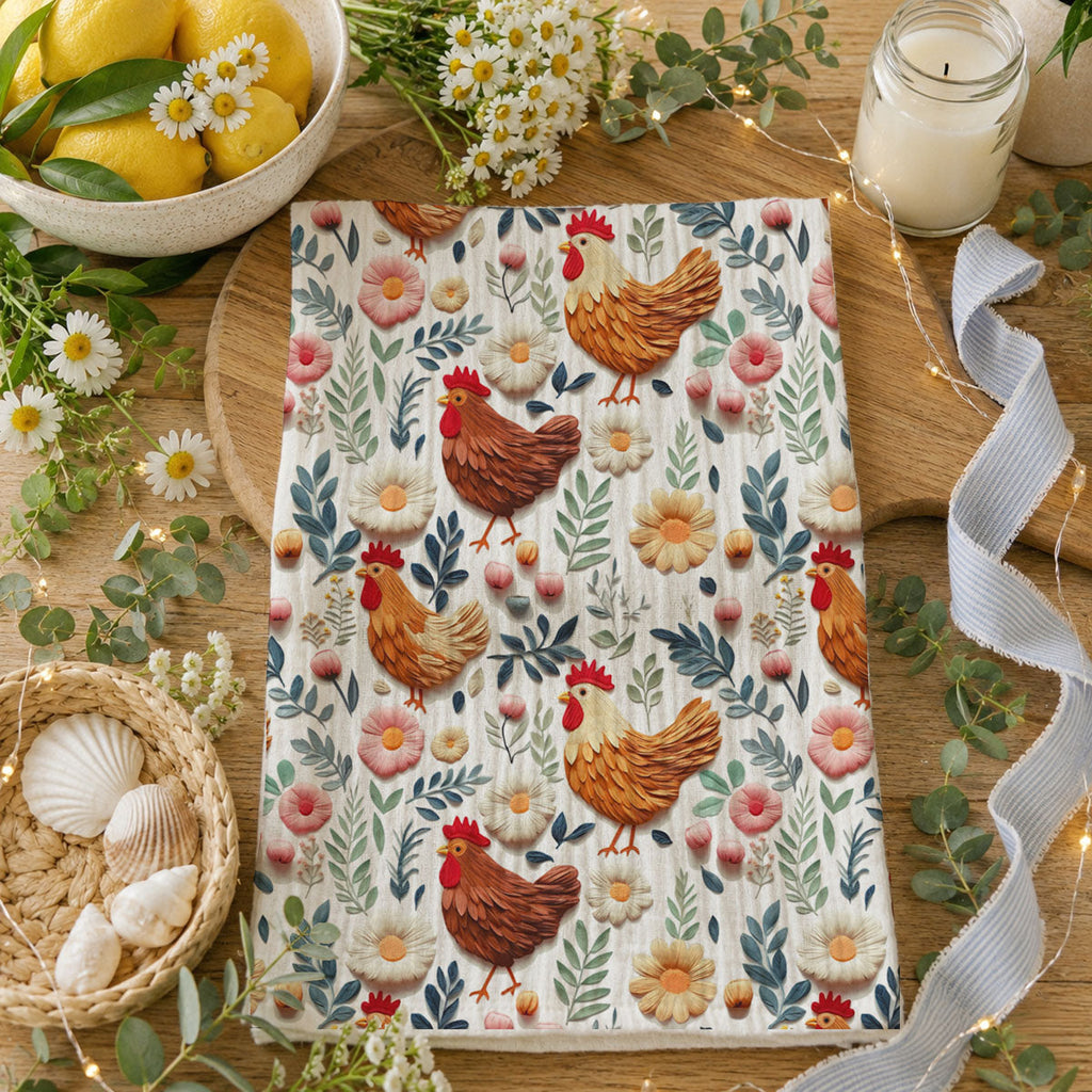 Petals & Peckers Towel
