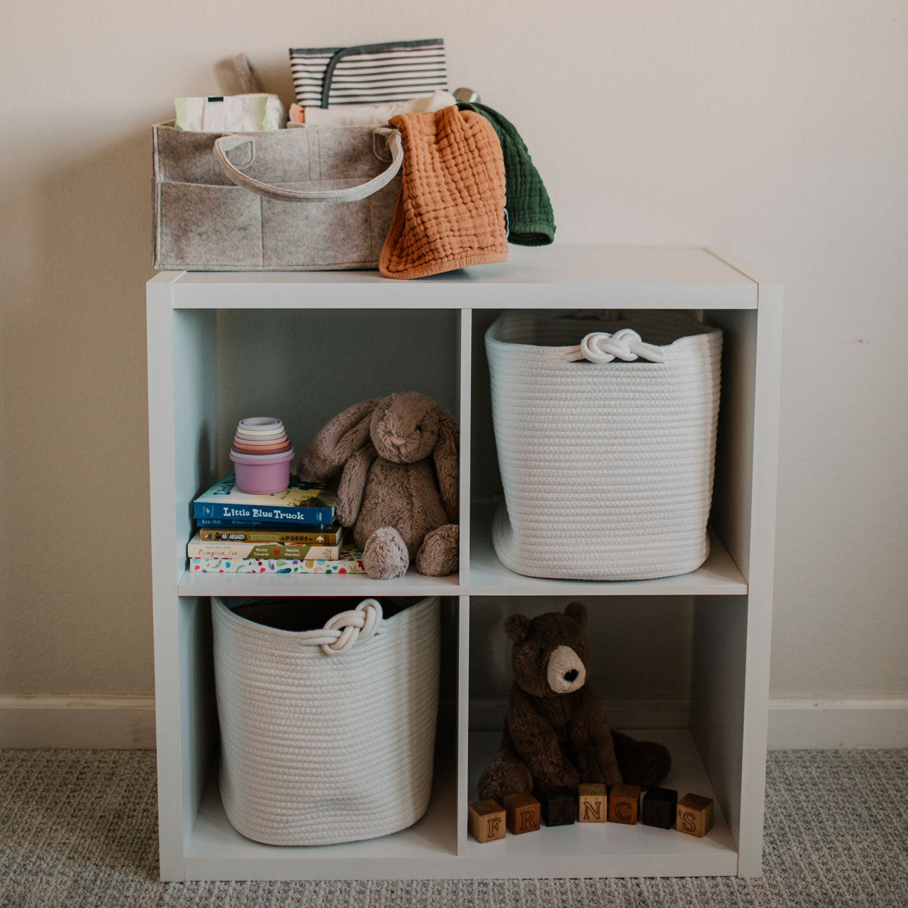 Rope Cube Storage Basket - PhishStones Products