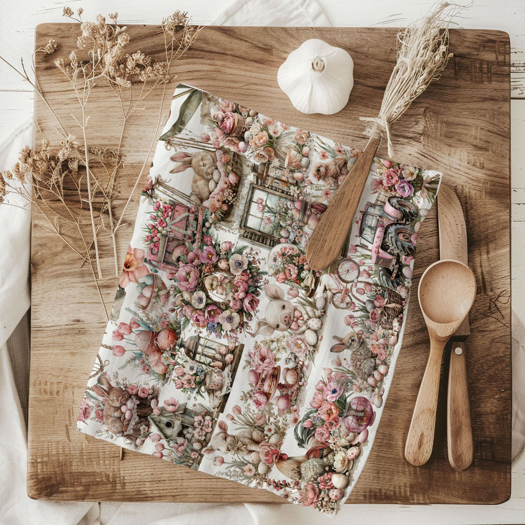 Rose Royal Easter Towel