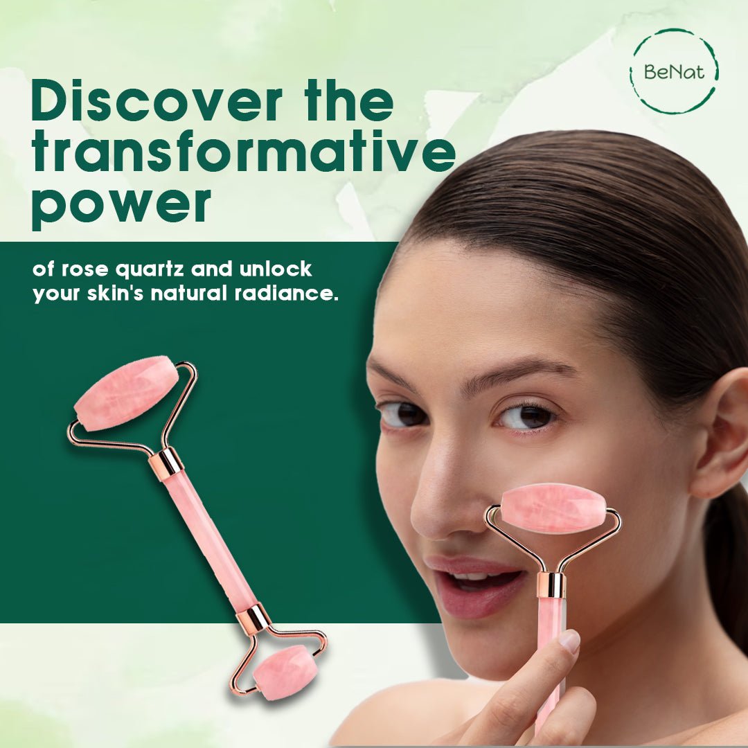 Rose Quartz Face Roller - PhishStones Products