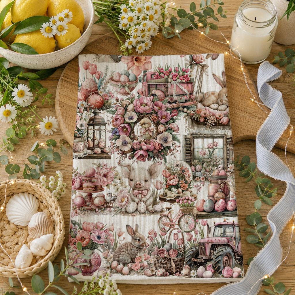 Rose Royal Easter Towel