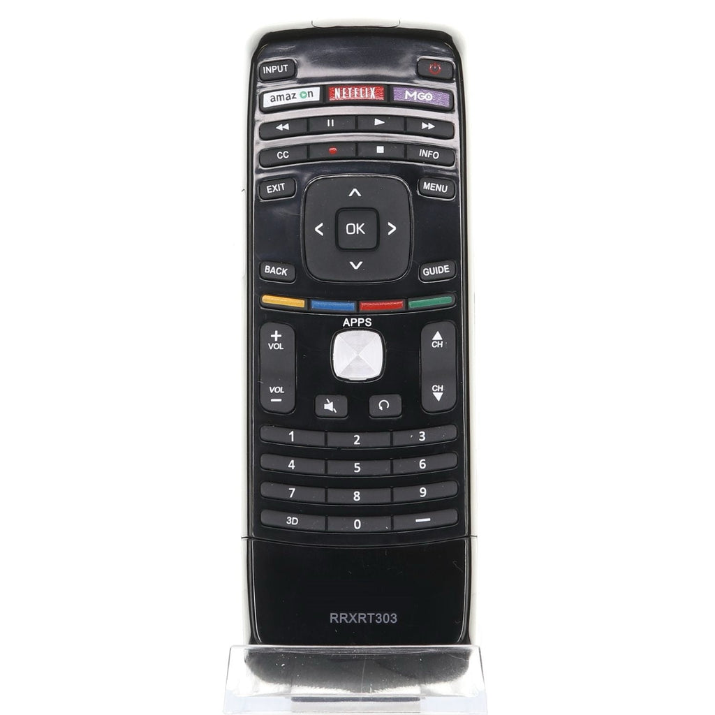 Vizio XRT303 Qwerty Keyboard TV Remote Control - Amazon, Netflix, MGo - 98003061040