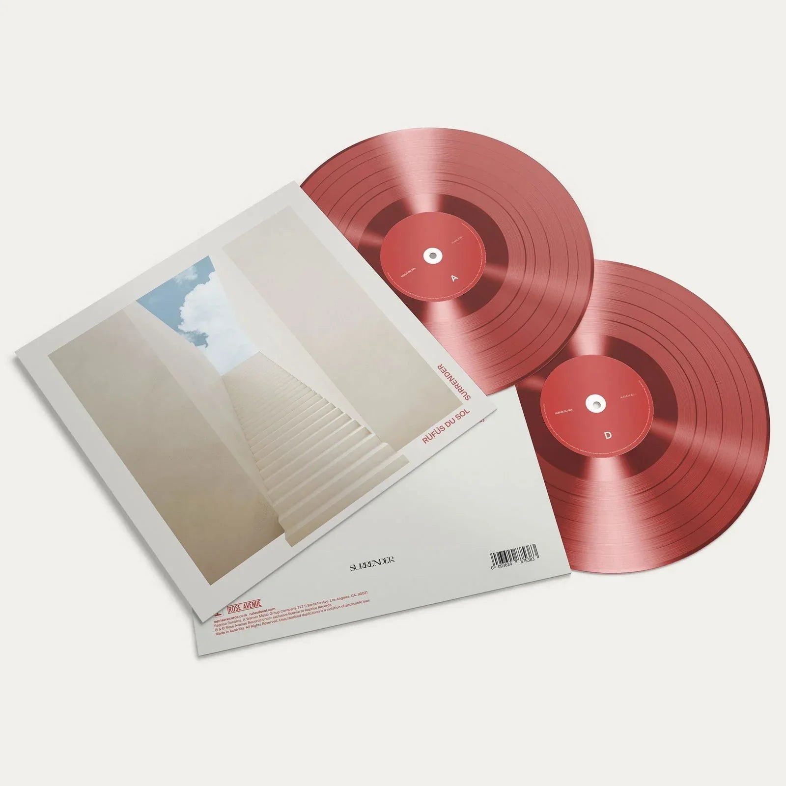 Rufus Du Sol - Surrender 2 LP (Red Vinyl) (2 LP) - PhishStones Products