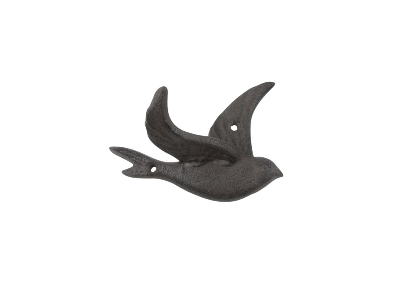 Cast Iron Flying Bird Decorative Metal Wing Wall Hook 5.5""