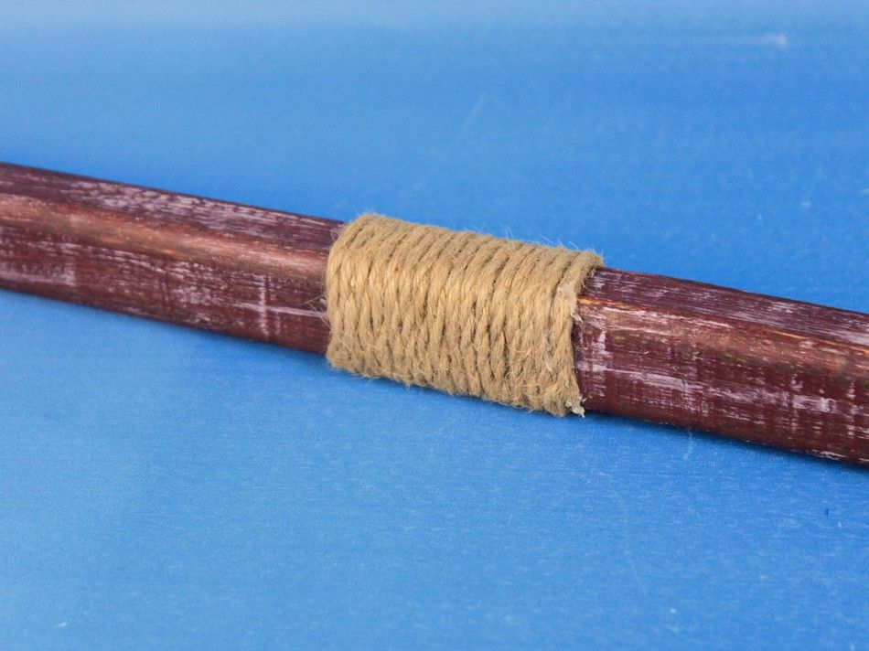 Wooden Rustic Hampshire Decorative Squared Boat Oar w/ Hooks 36""