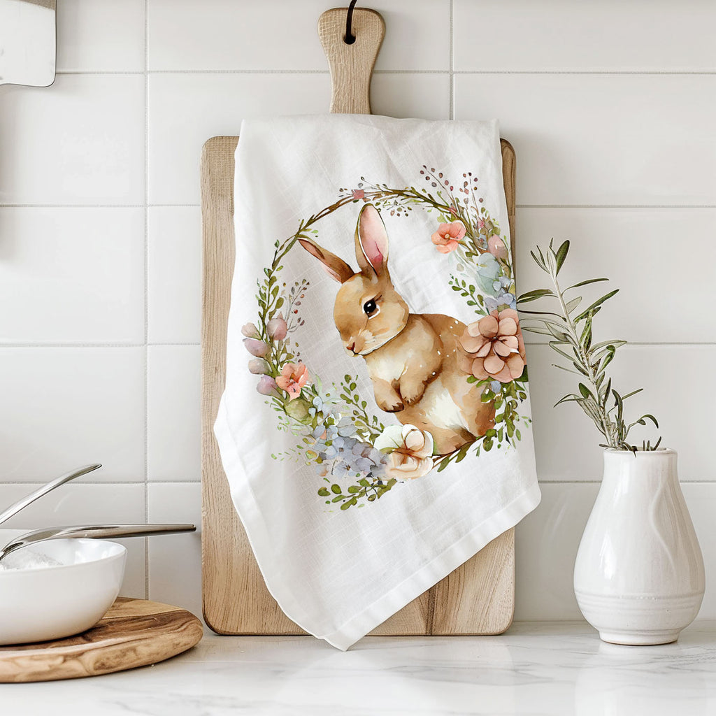 Rustic Bunny Towel
