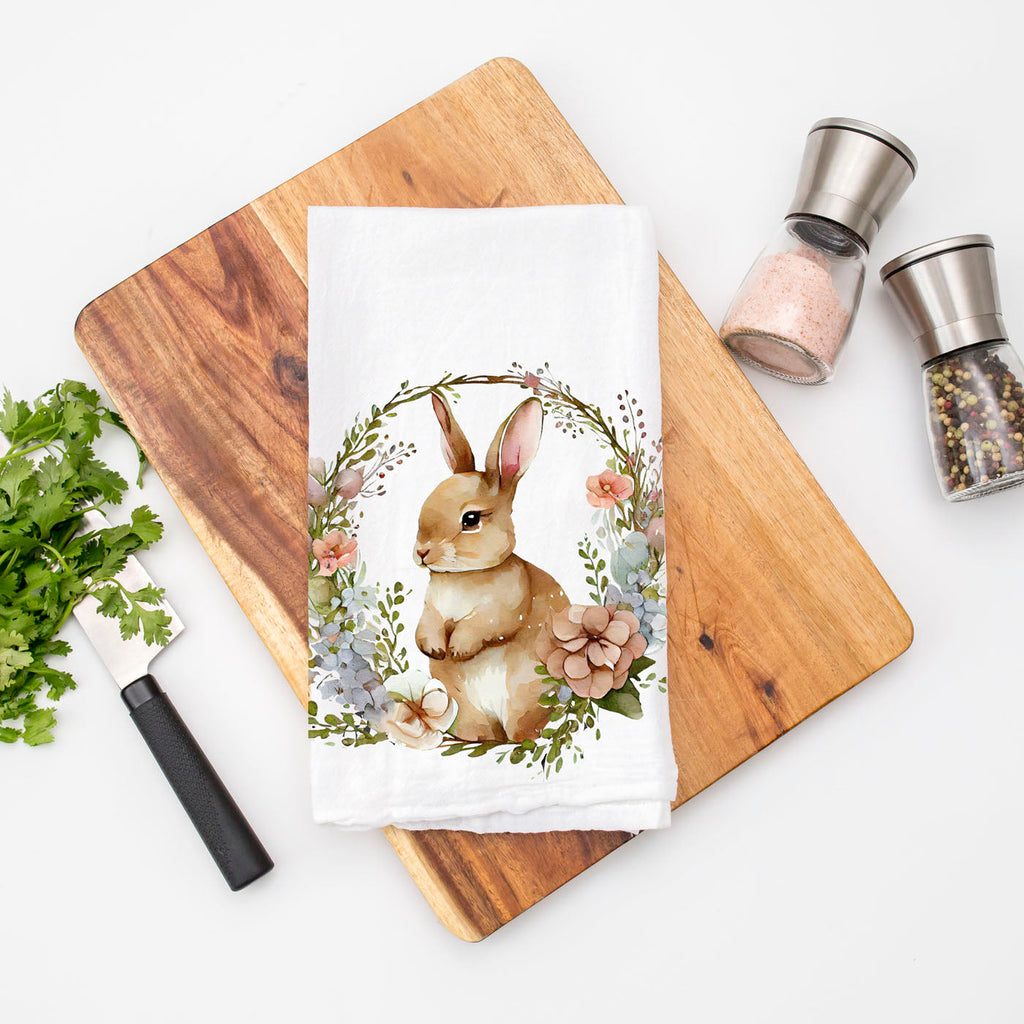 Rustic Bunny Towel