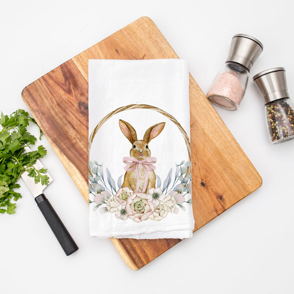 Rustic Bunny Towel
