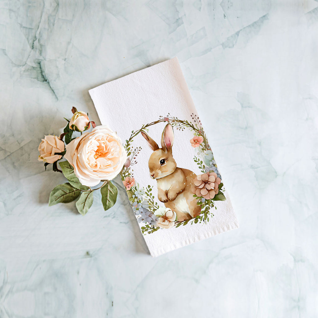 Rustic Bunny Towel