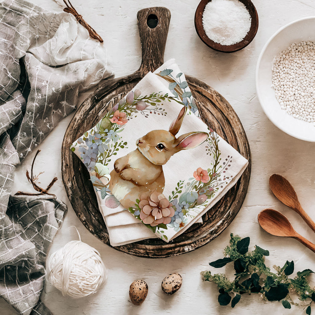Rustic Bunny Towel