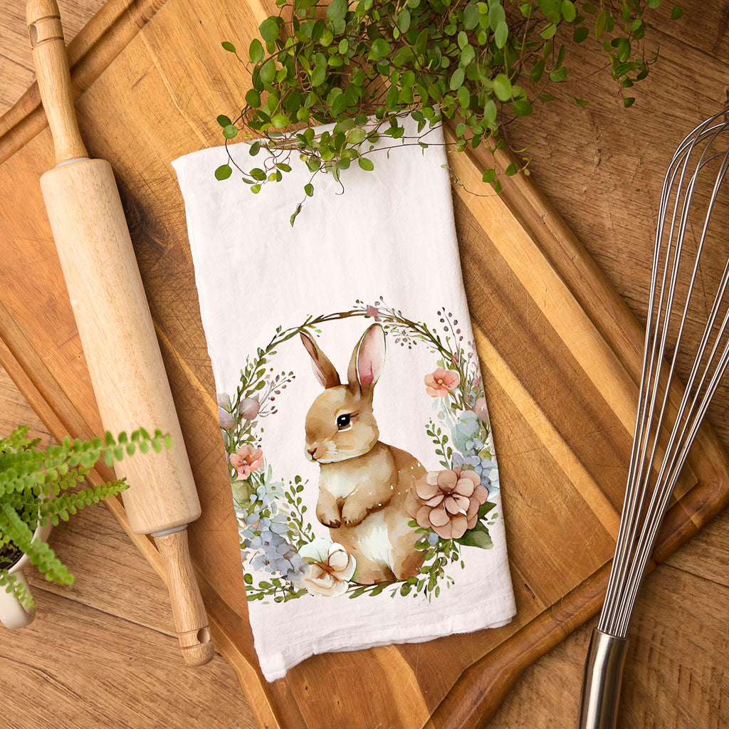 Rustic Bunny Towel