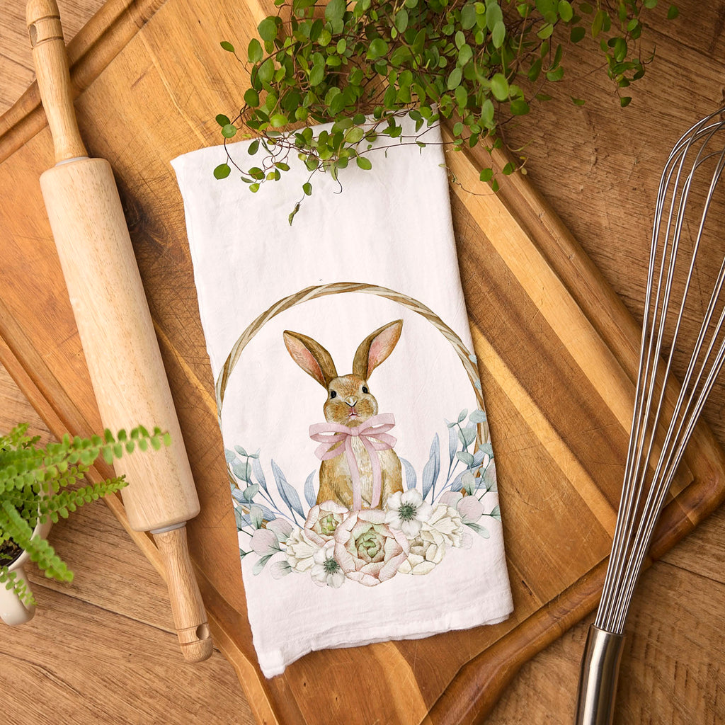 Rustic Bunny Towel