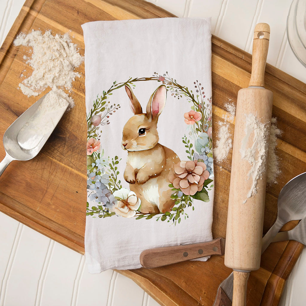 Rustic Bunny Towel
