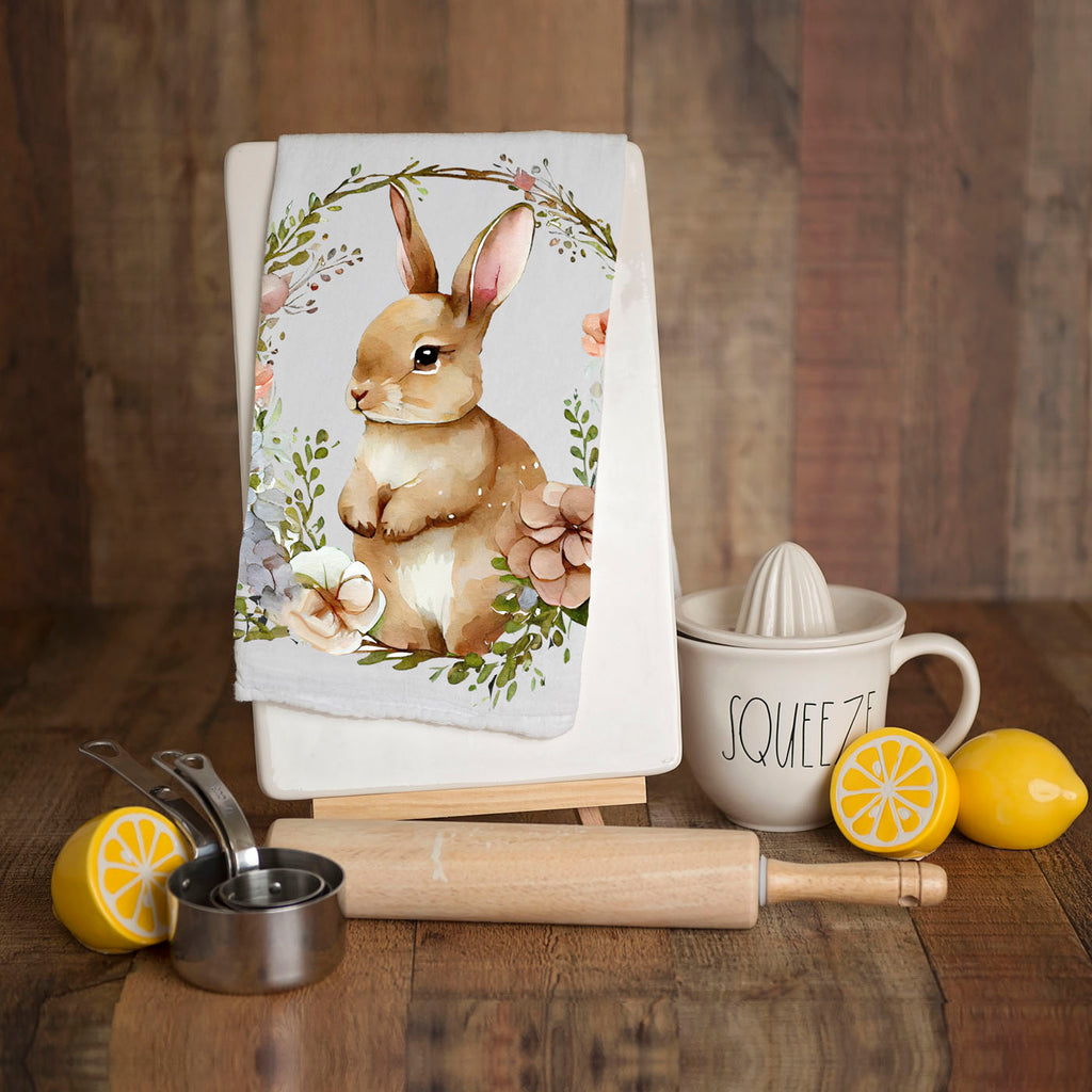 Rustic Bunny Towel