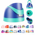 Ruzkq Replacement Lid for Owala Freesip Water Bottle Leakproof Dark Blue - PhishStones Products