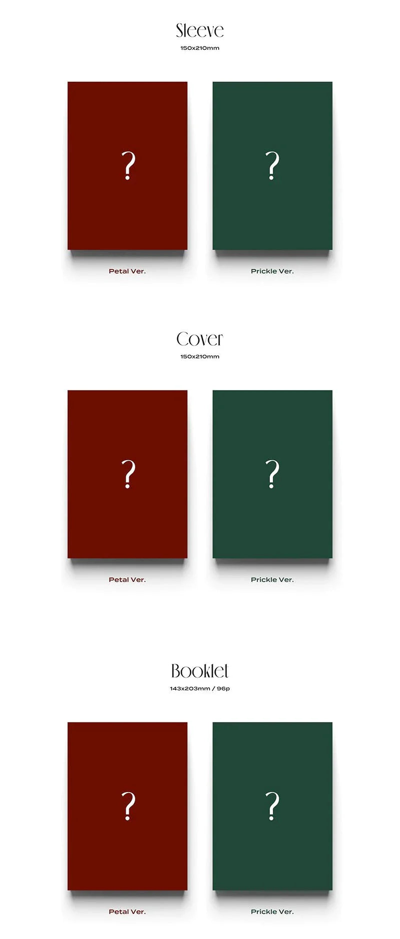 Super Junior Ryeowook 3rd Mini Album - A Wild Rose