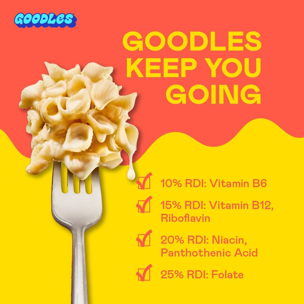 Goodles Mac & Cheese, Shella Pasta, 6 oz., Case of 12