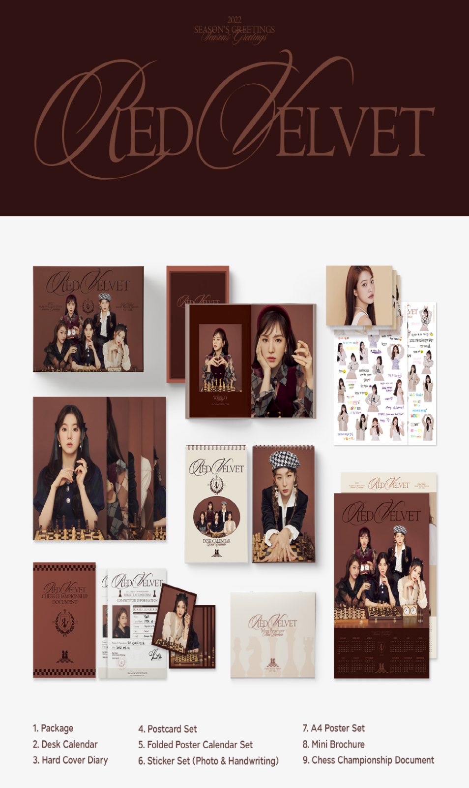 Red Velvet 2022 Official Season's Greetings