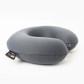 Charcoal Infused Memory Foam Travel Neck Pillow, Odor & Moisture Absorbent Support Cushion