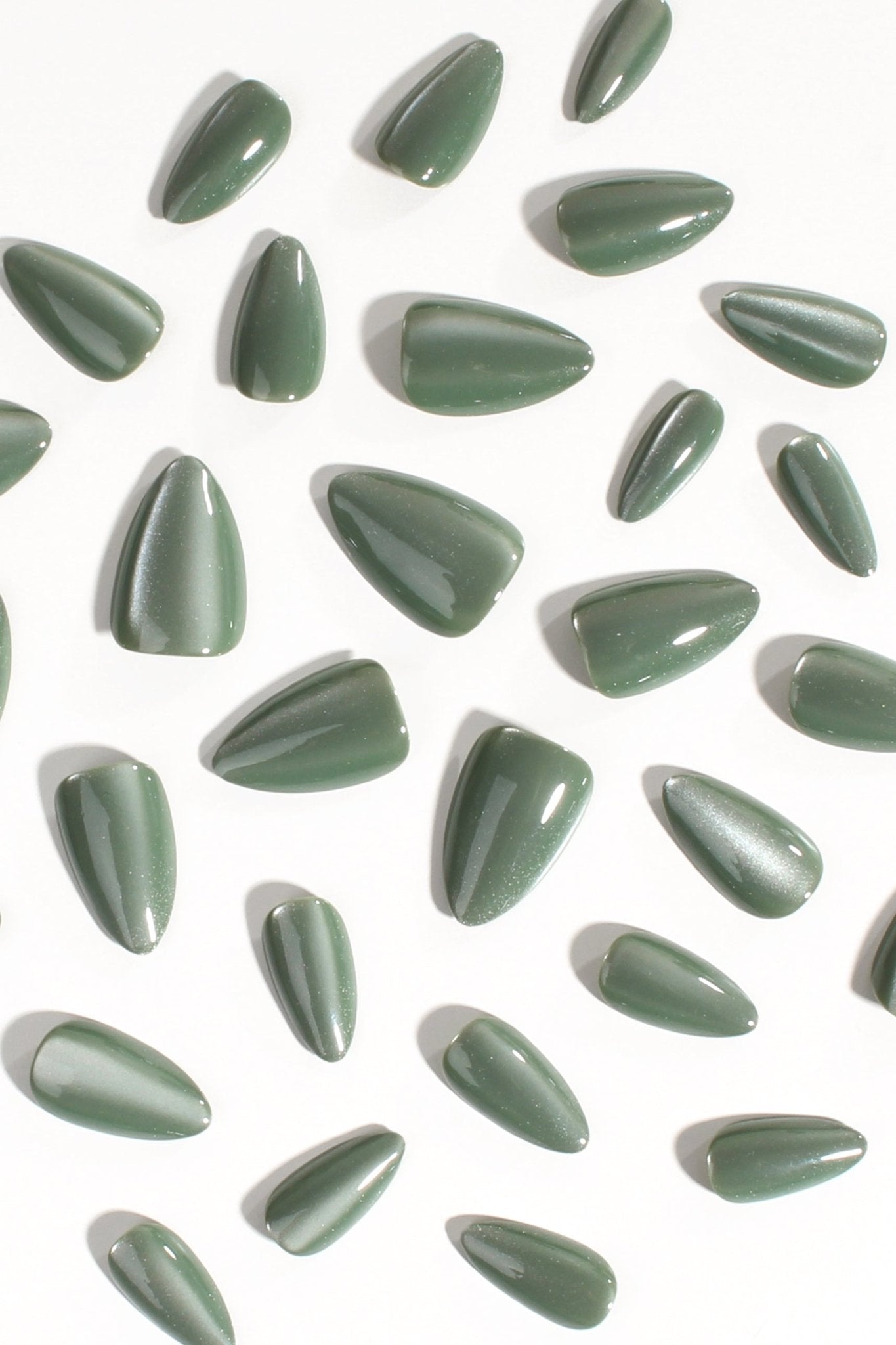 Sage Quartz | Soft & Durable Press - On Nails - PhishStones Products