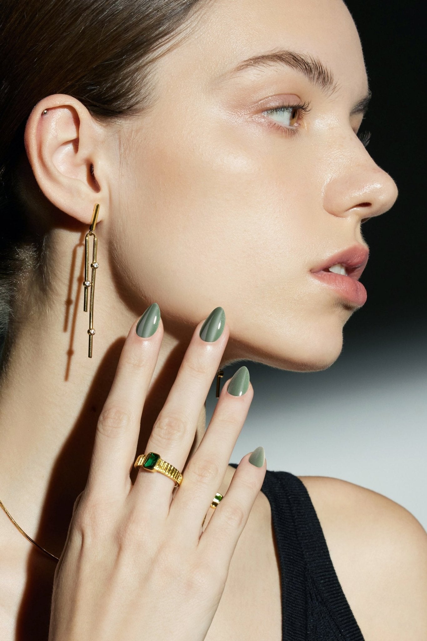 Sage Quartz | Soft & Durable Press - On Nails - PhishStones Products