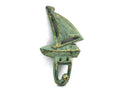 Antique Bronze Cast Iron Sailboat Hook 6""
