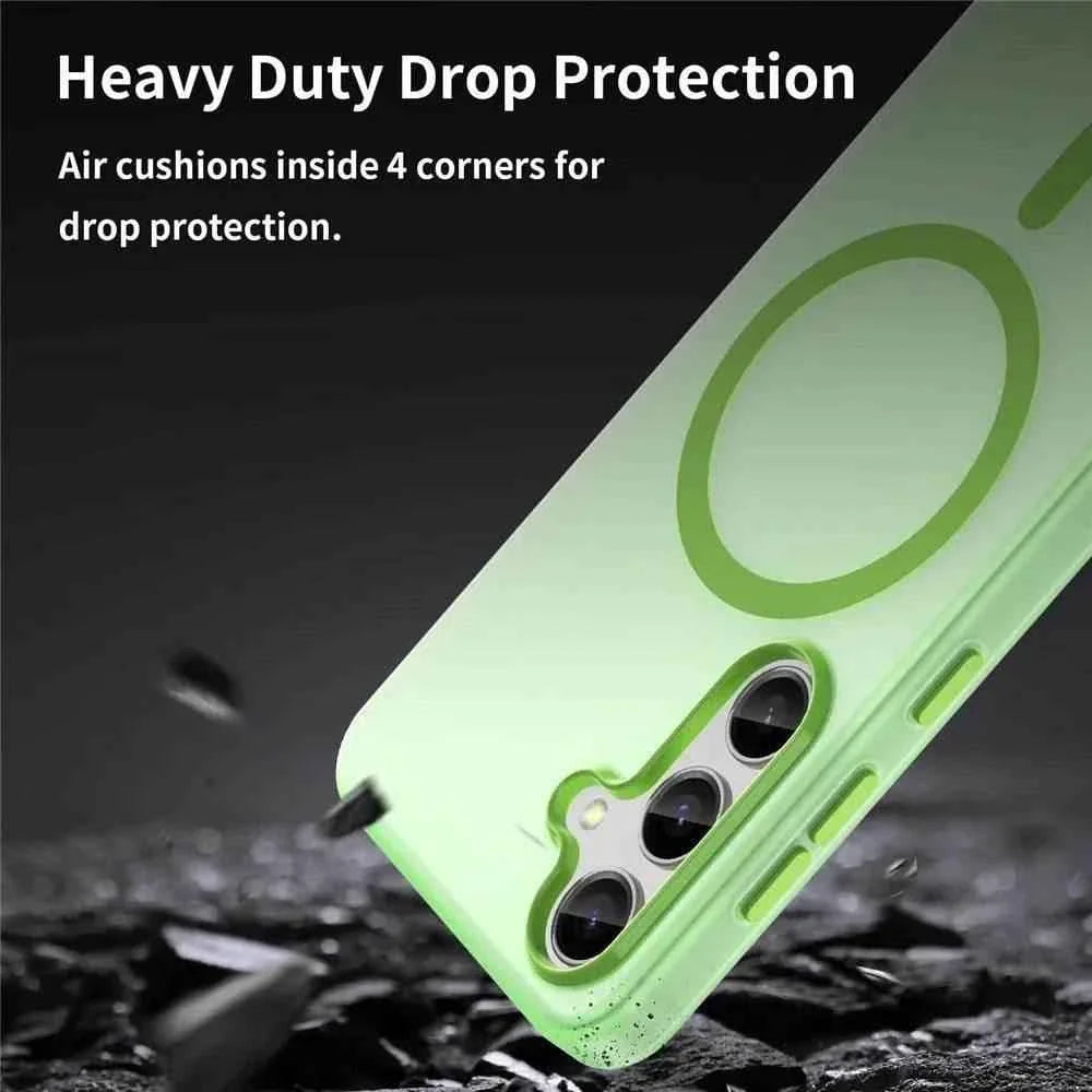 Dabsfavshop Samsung Galaxy Shockproof Case - Green