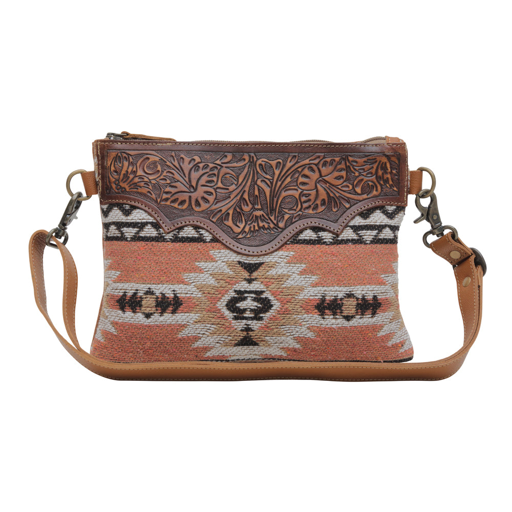 SANSA CHEVRON HANDTOOLED BAG - PhishStones Products