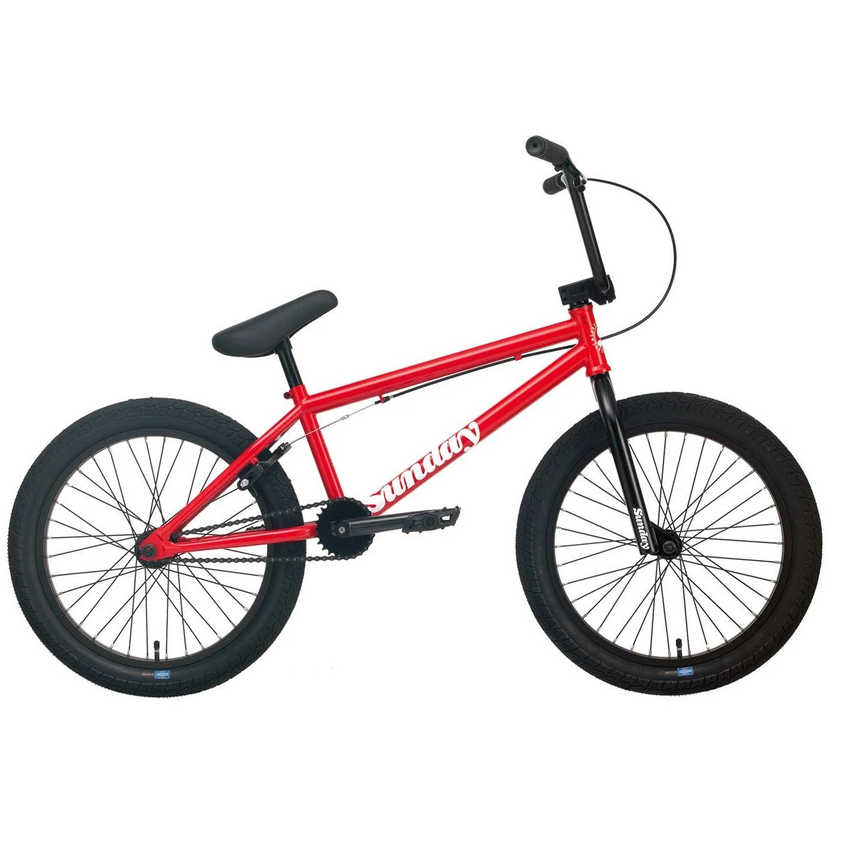 Sunday Blueprint 20″ Complete BMX Bike - Gloss Fire Engine Red