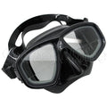 Palantic M36 Solid Black/Black Silicone RX Farsighted Gauge Reader Lenses Dive/Snorkeling Mask