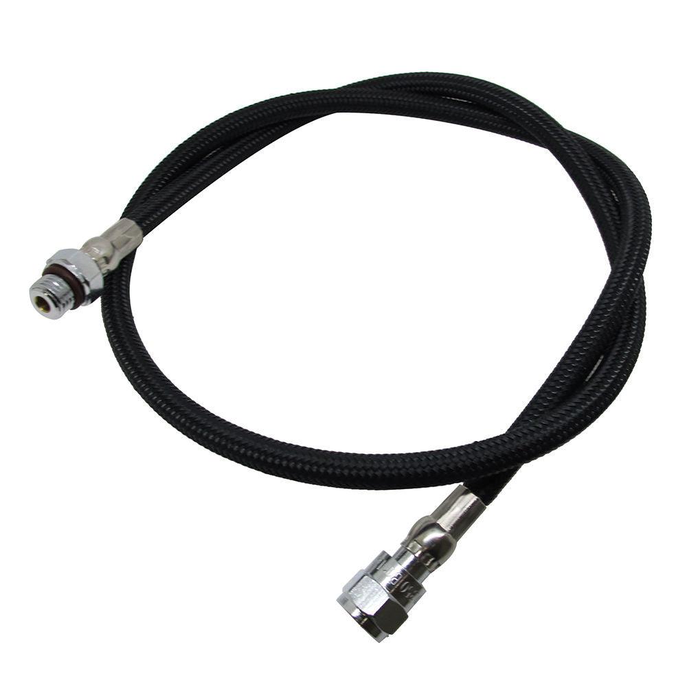 33" Kelvlar Nylon Braided HP High Pressure Hose For Gauge 1st stage