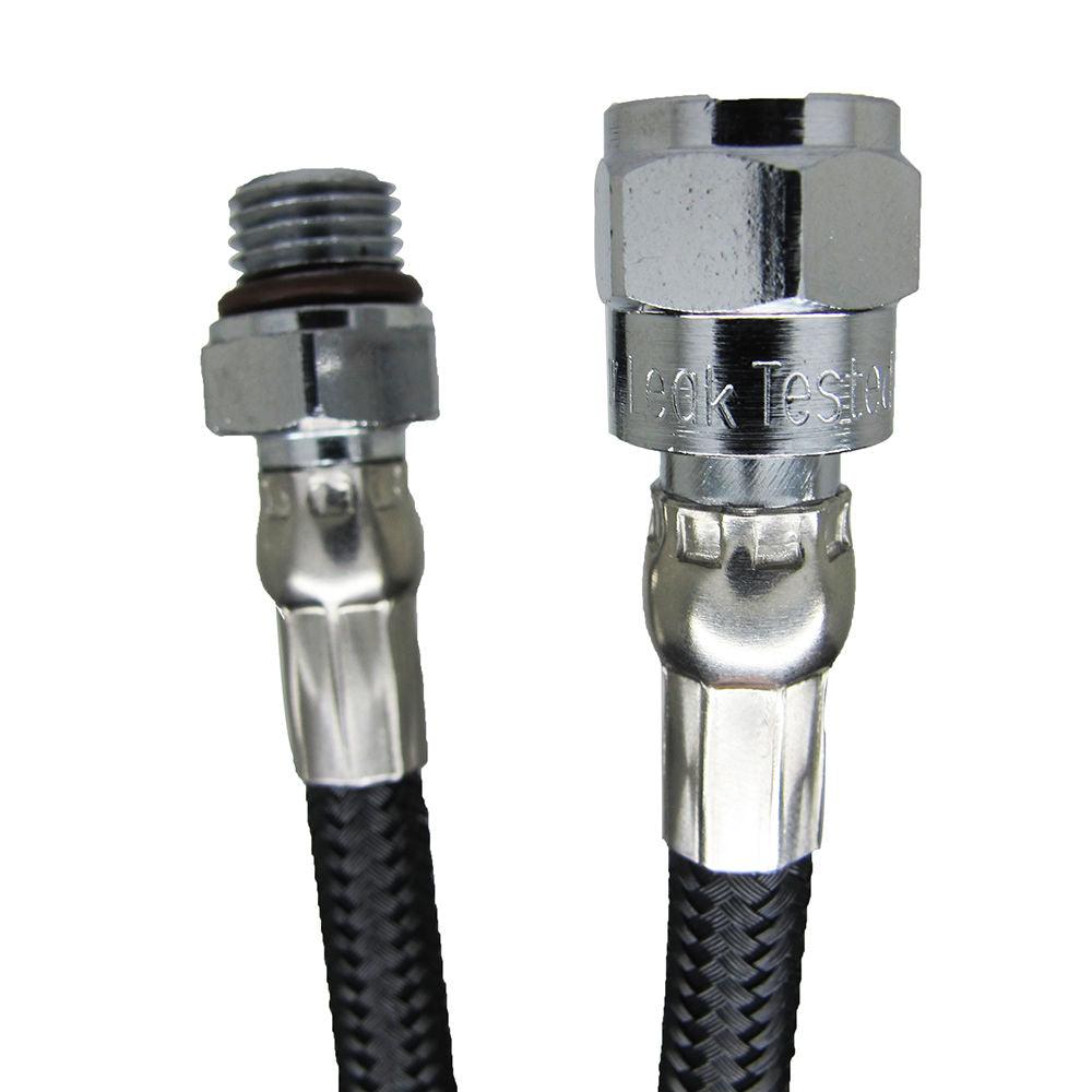 33" Kelvlar Nylon Braided HP High Pressure Hose For Gauge 1st stage