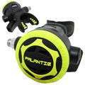 Scuba Diving Palantic AS206 Black/Yellow Second Stage Regulator Octopus