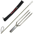 CARBON FIBER 3.5' One Piece Spearfishing Pole Spear w/ Lionfish Barb Tip